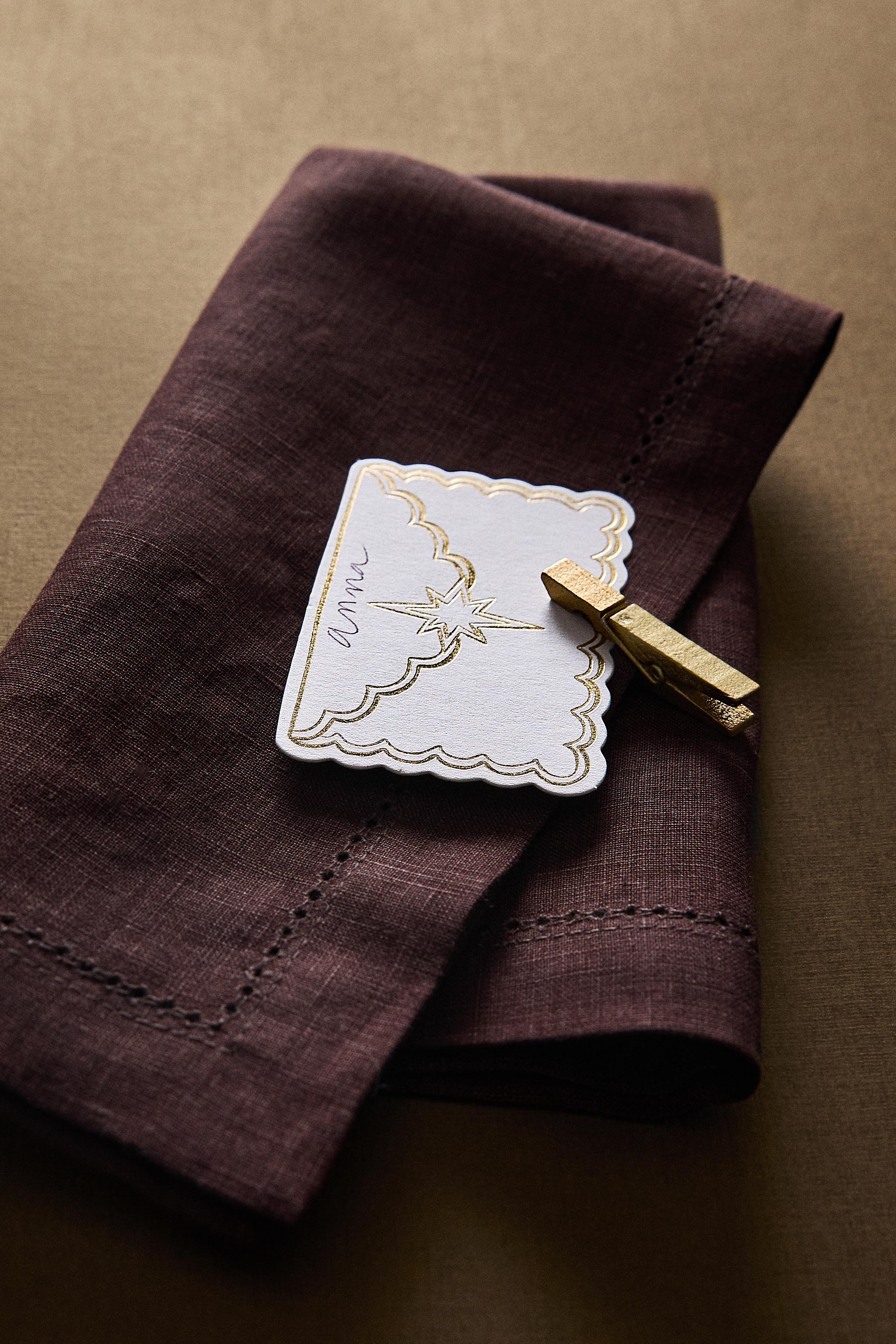 SET OF CHRISTMAS ENVELOPE PLACEHOLDERS (SET OF 12)